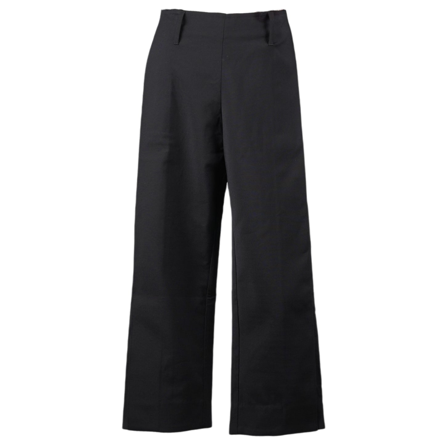 STRUCTURED TAILORED TROUSERS / BLACK