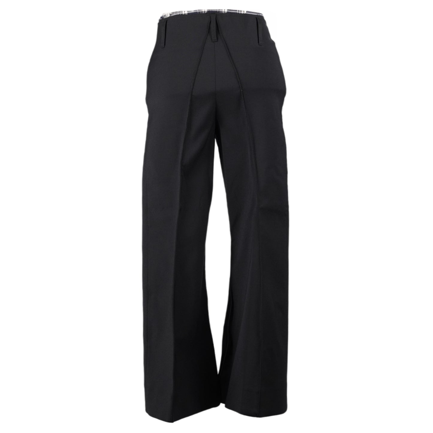 V-LINE TROUSERS / BLACK