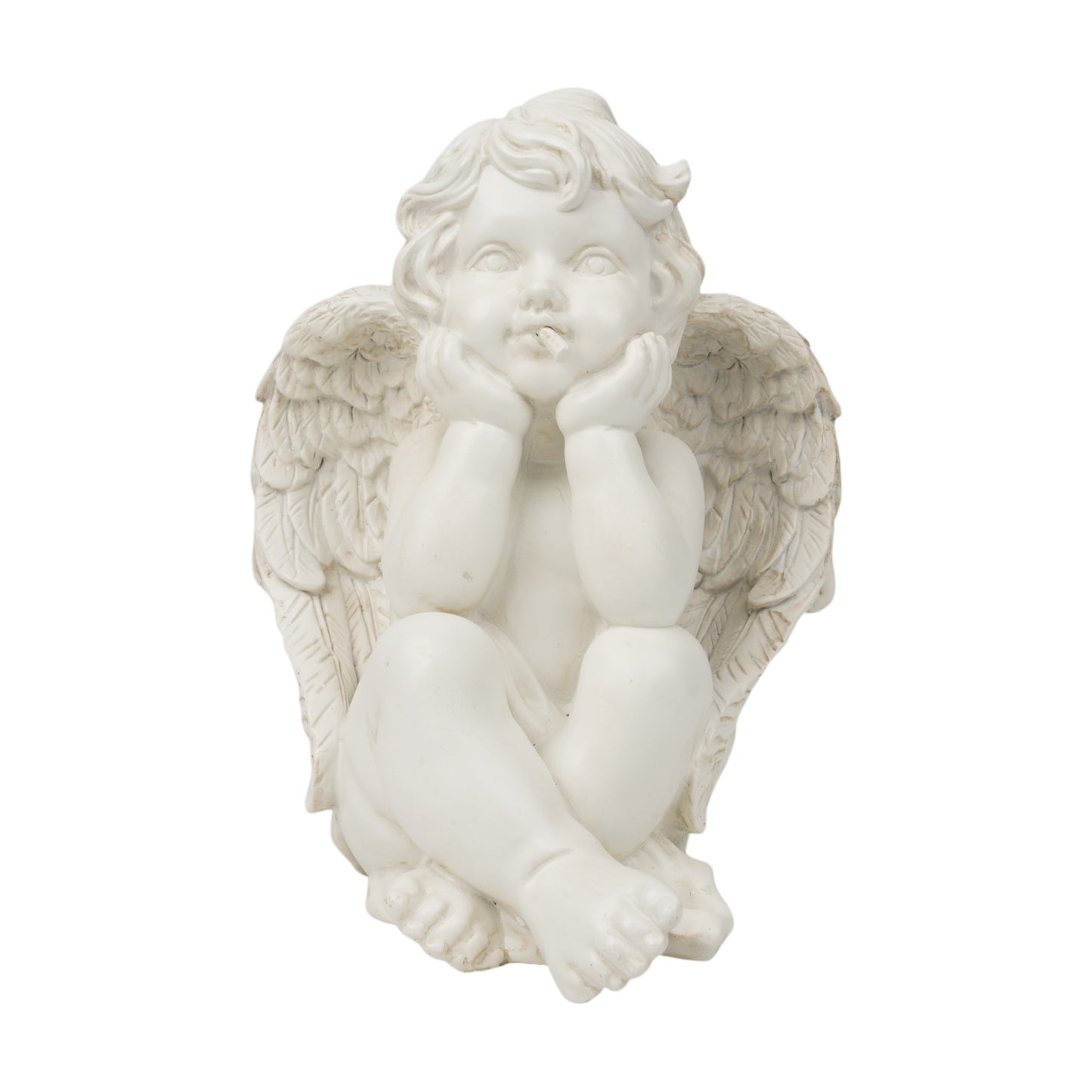 SMOKING CHERUB HIDE-A-KEY / WHITE