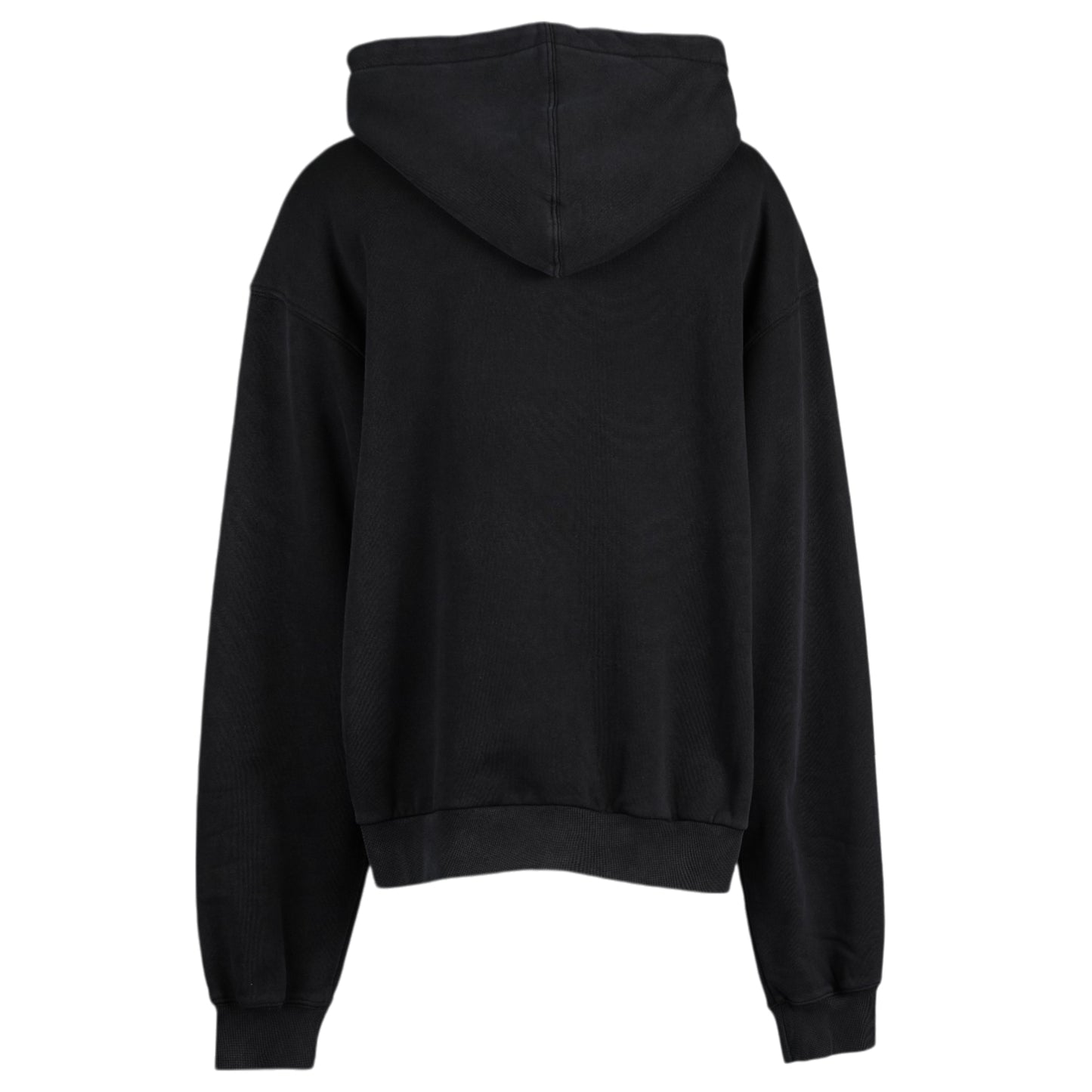 ZIPPERS HOODIE / WASHED BLACK