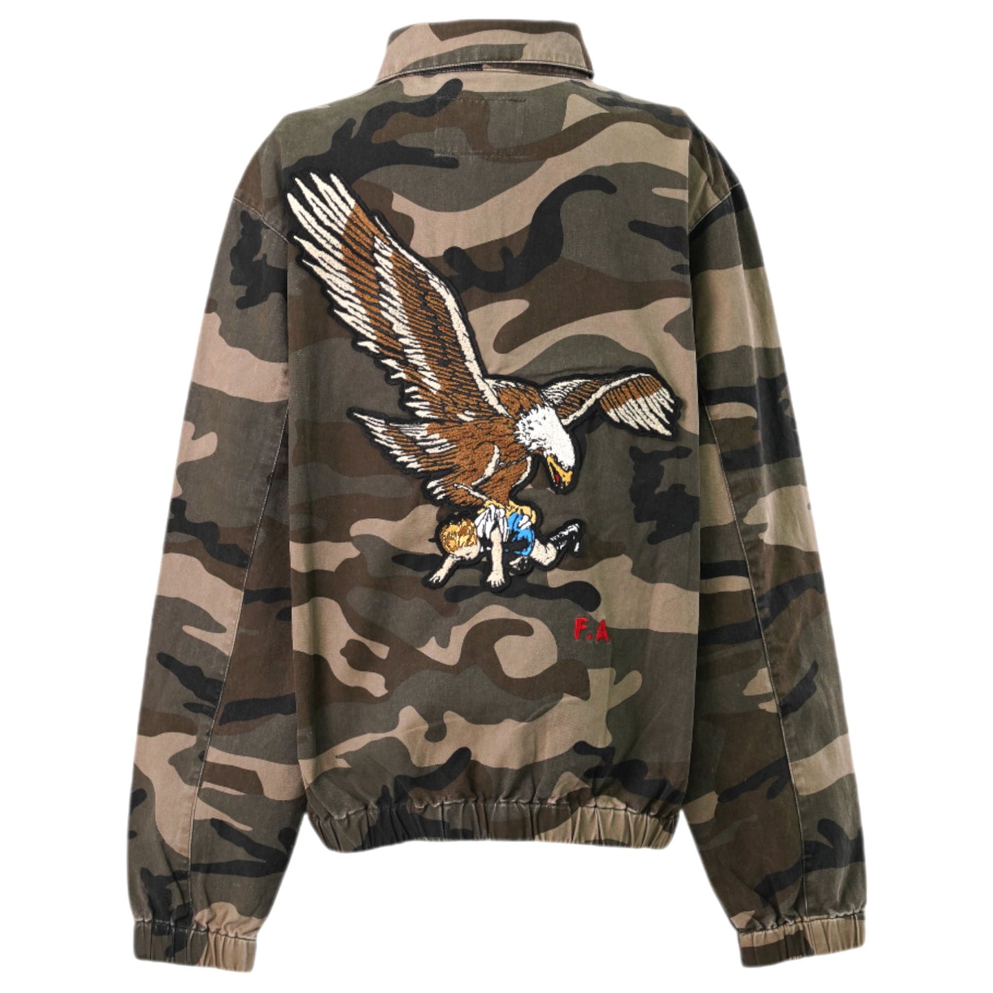 WASHED HARRINGTON / CAMO