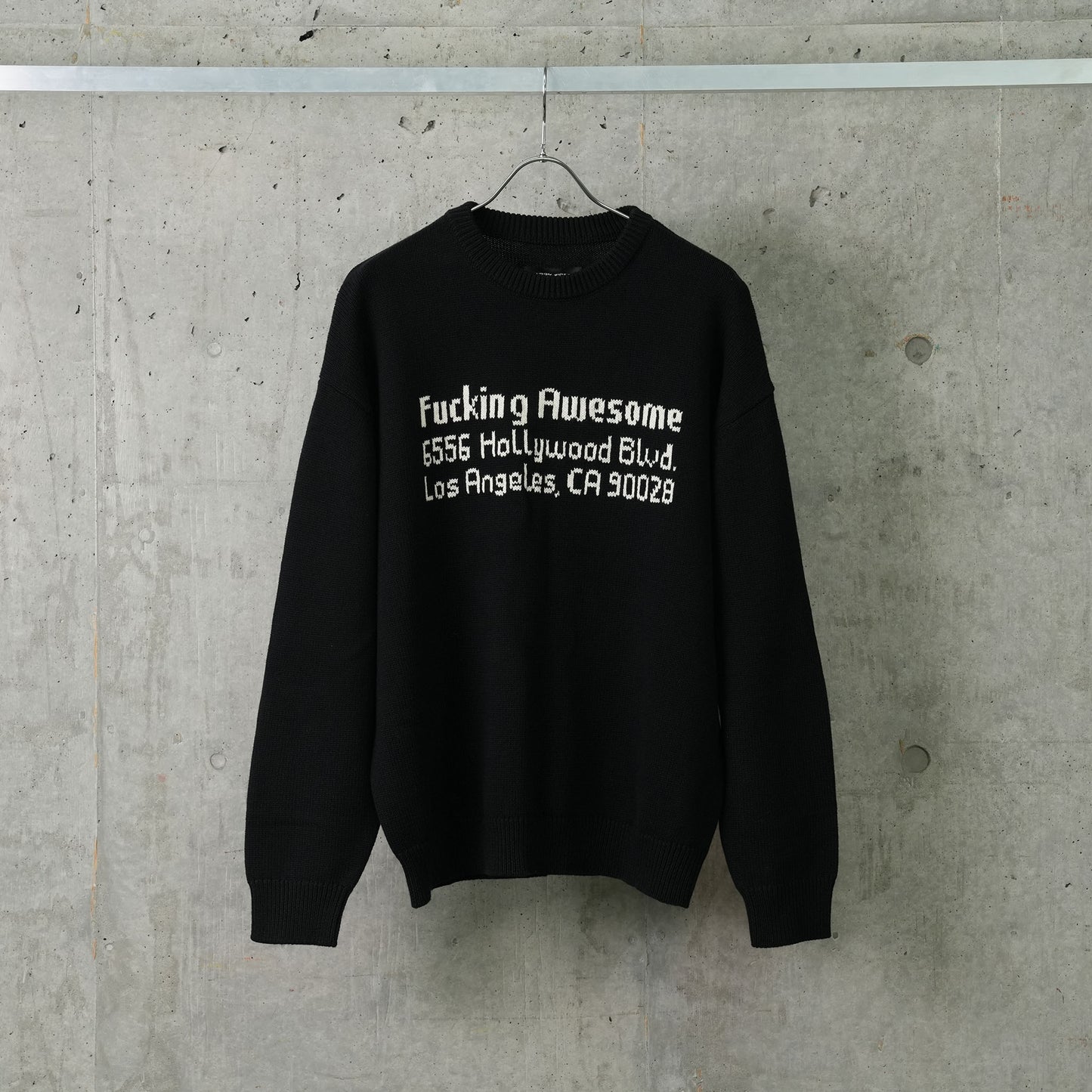 FA HOLLYWOOD SWEATER / BLACK