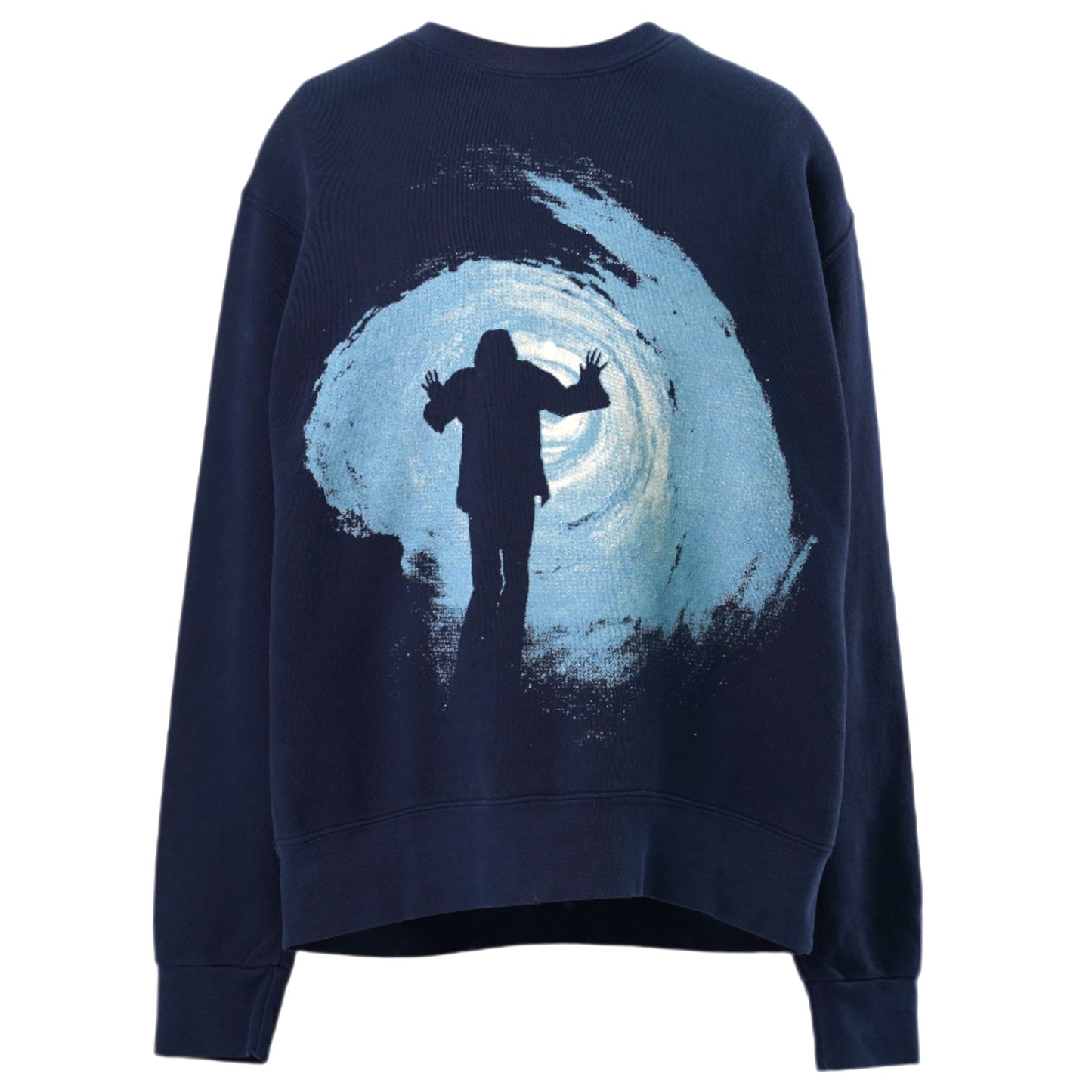 TUNNEL VISION CREWNECK SWEATSHIRT / NAVY