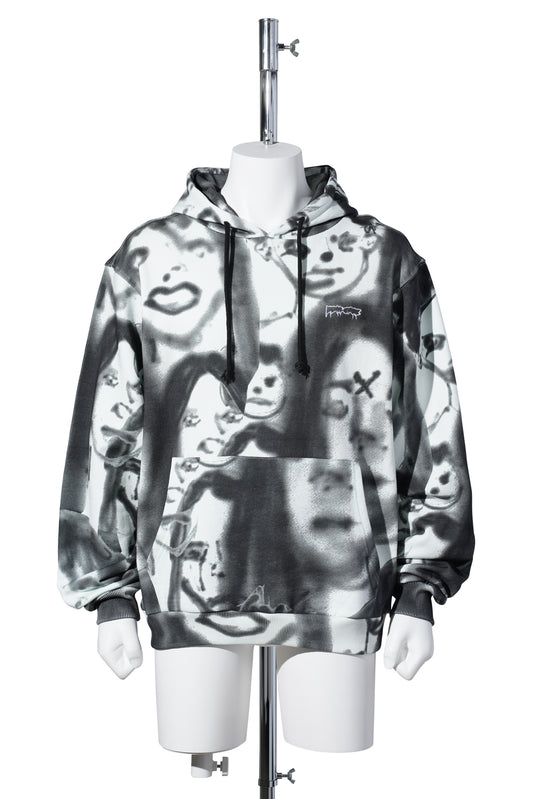 DILL FACES AOP HOODIE / AOP