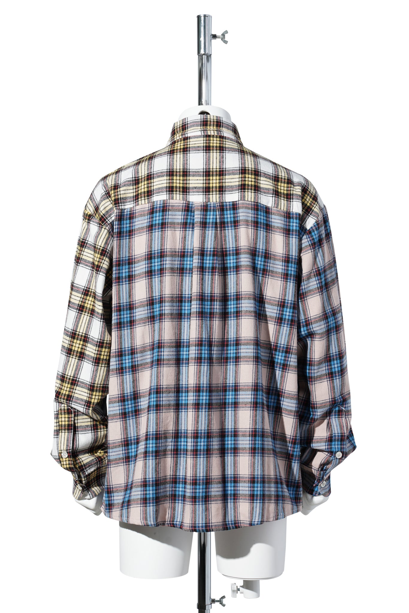 COLOR BLOCK FLANNEL / YELLOW