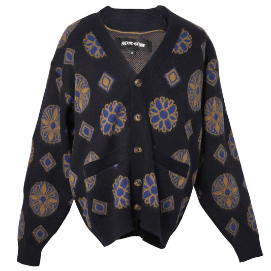 THREE KINGDOMS CARDIGAN / NAVY