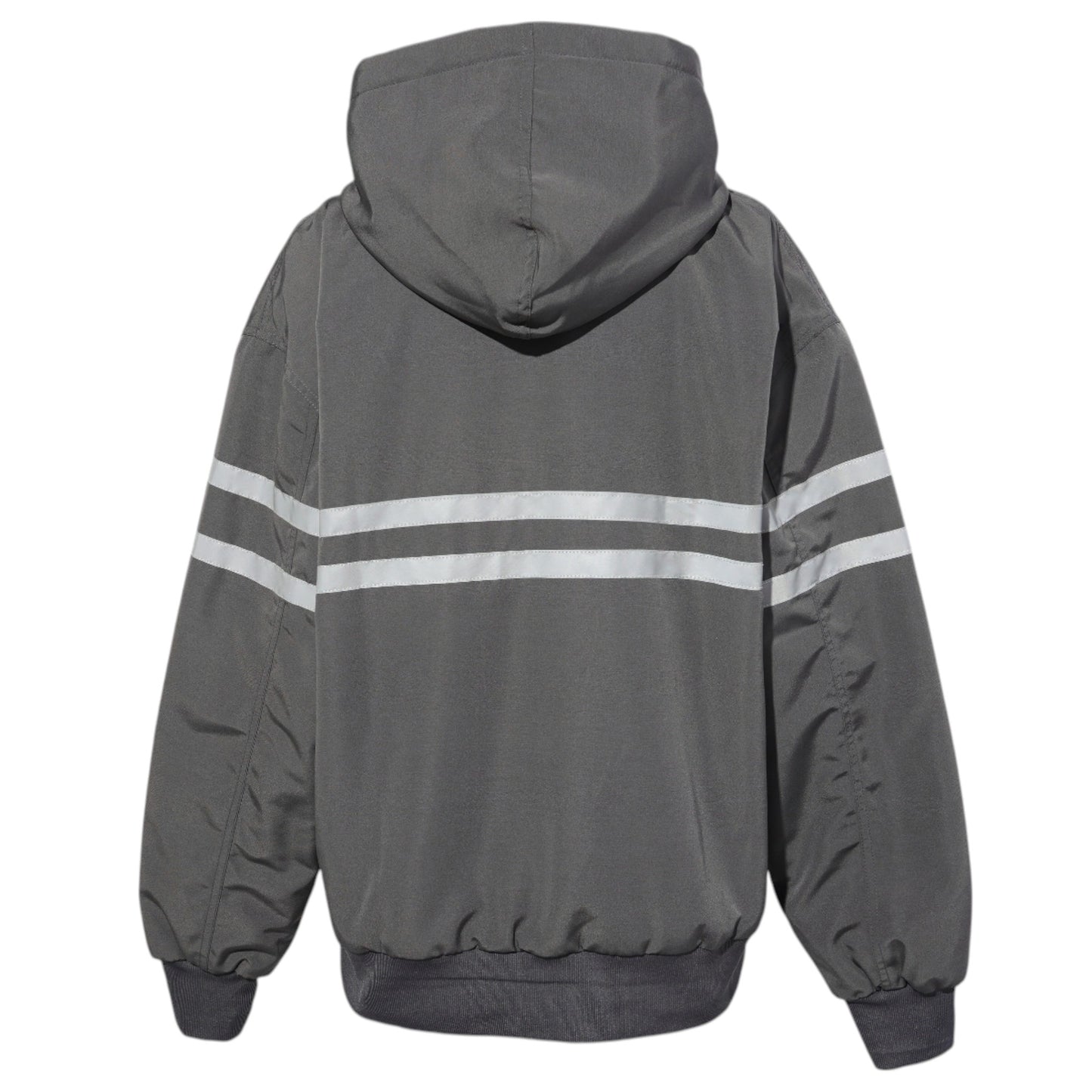 KO STRIPED HOODIE JACKET / BLACK
