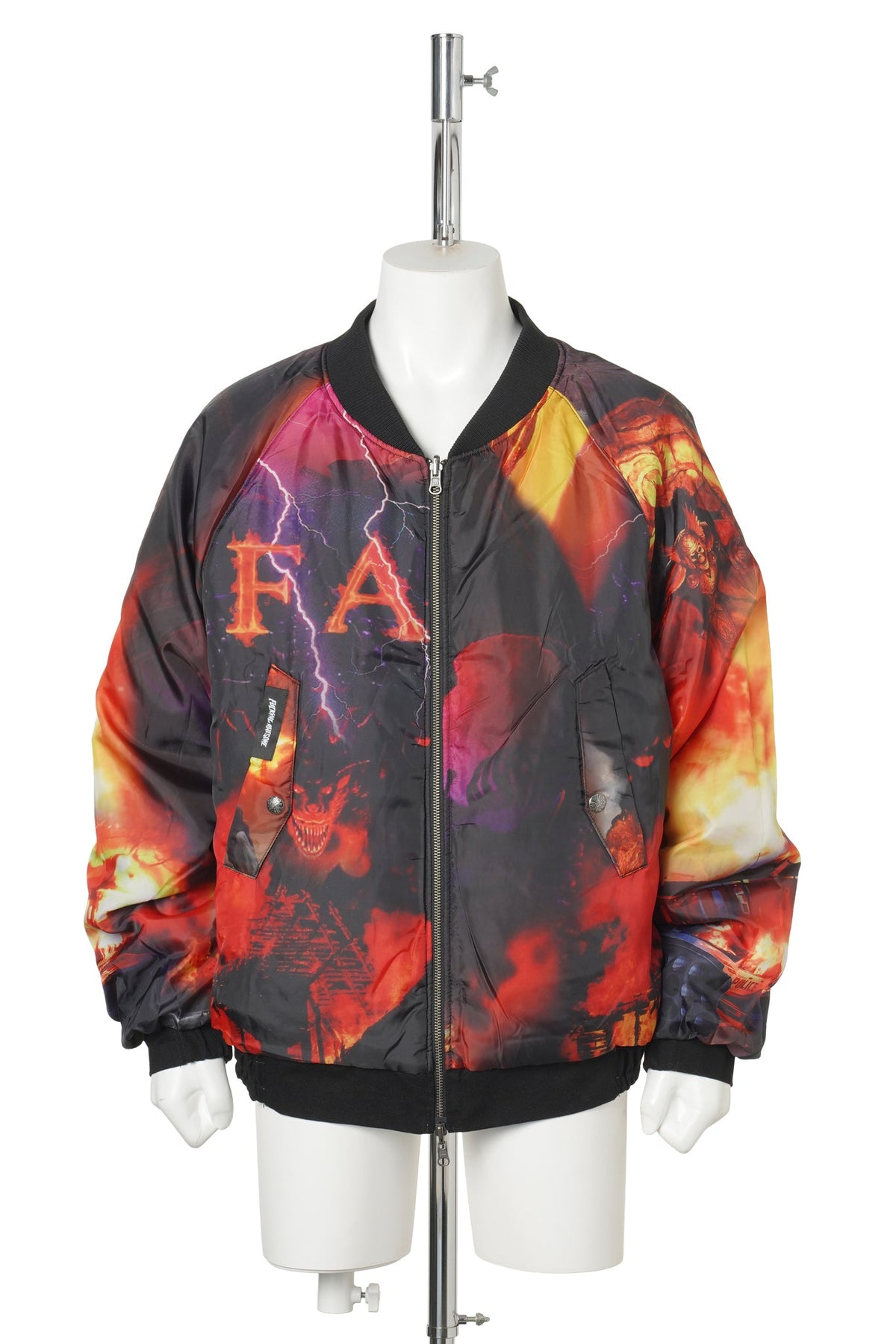FA REVERSIBLE BOMBER / BLACK