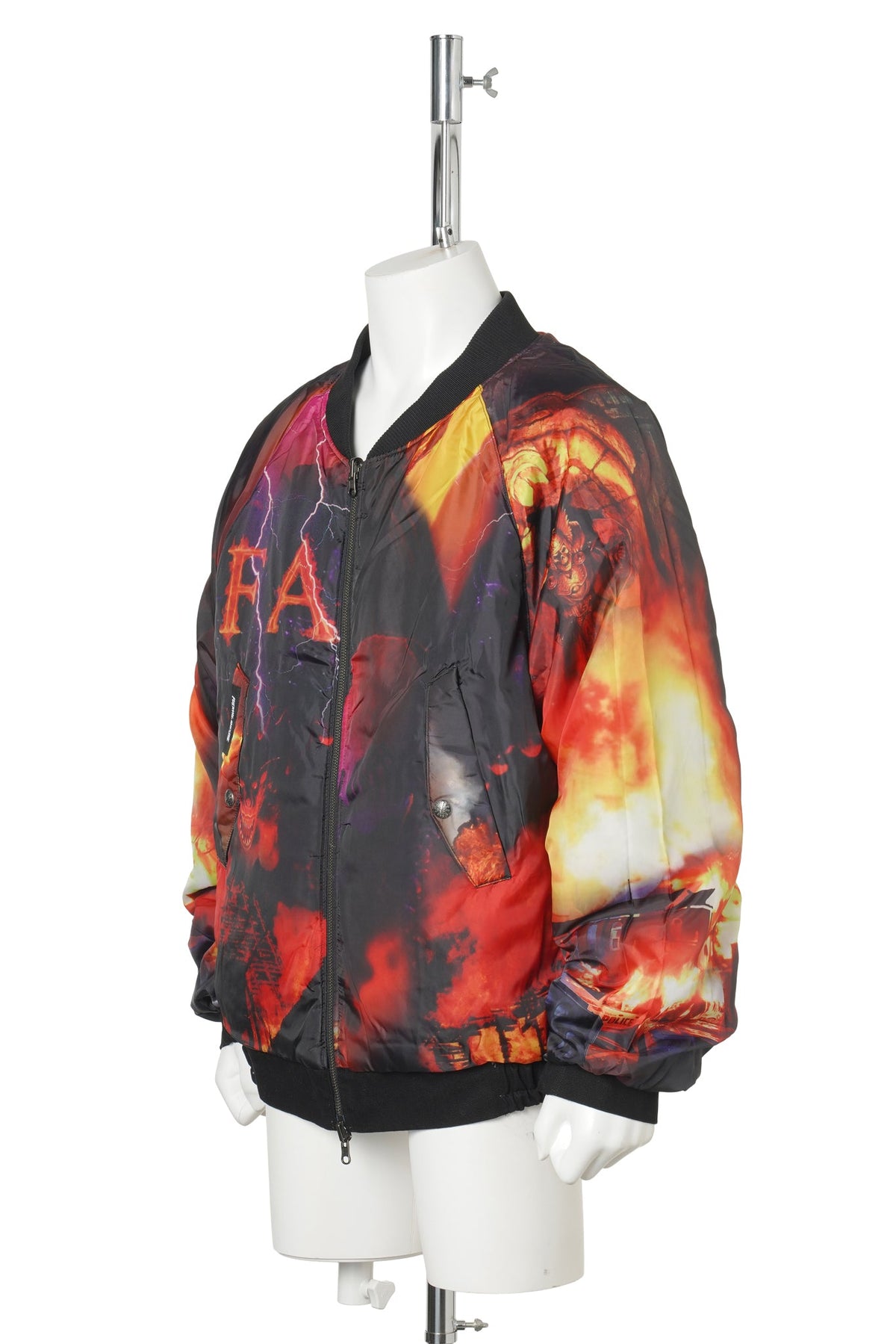 FA REVERSIBLE BOMBER / BLACK
