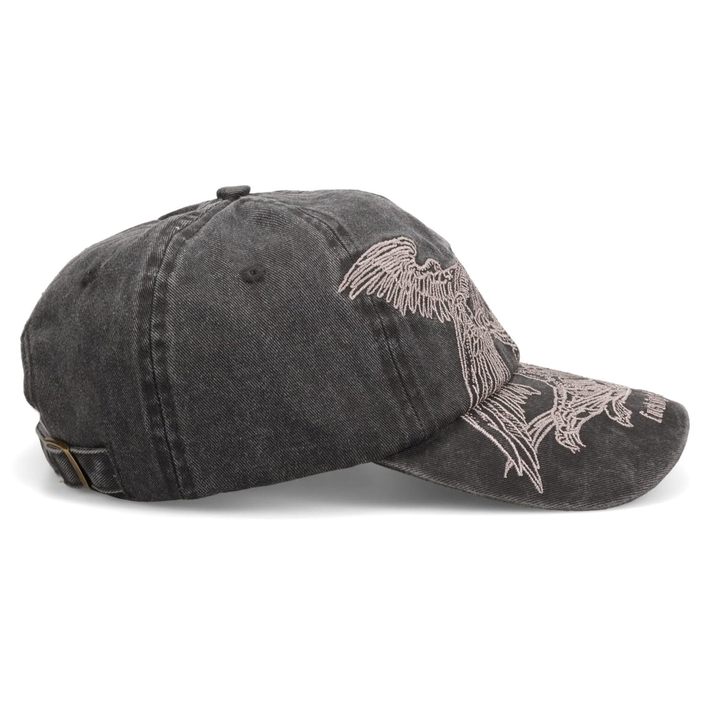 SEPHIRA 6-PANEL HAT / WASHED BLACK