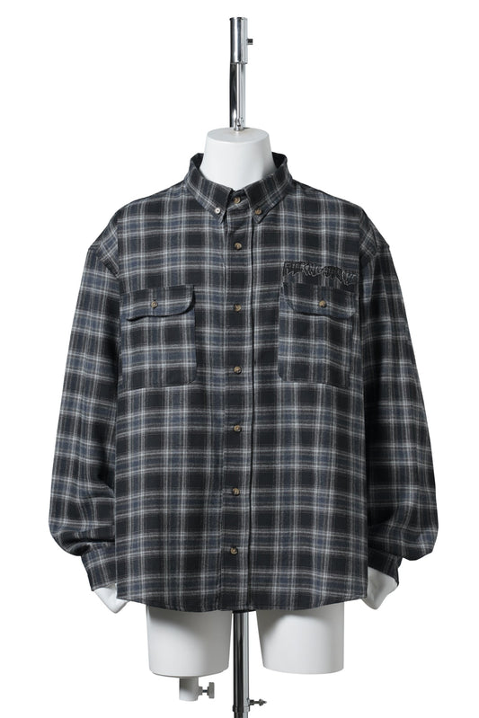 BRUCE'S FLANNEL / NAVY