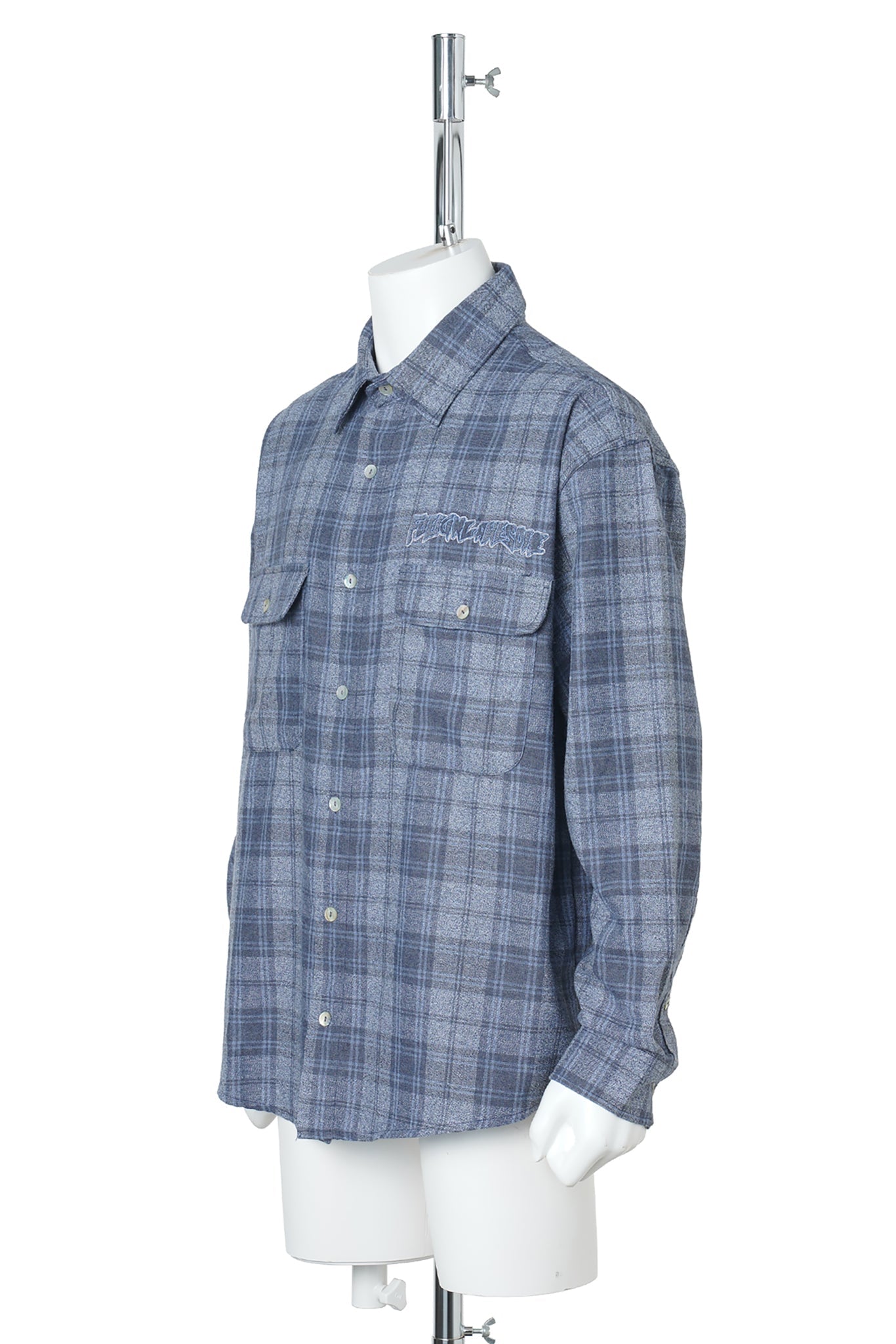 BRUCE'S FLANNEL SUMMER 26 / BLUE/NAVY
