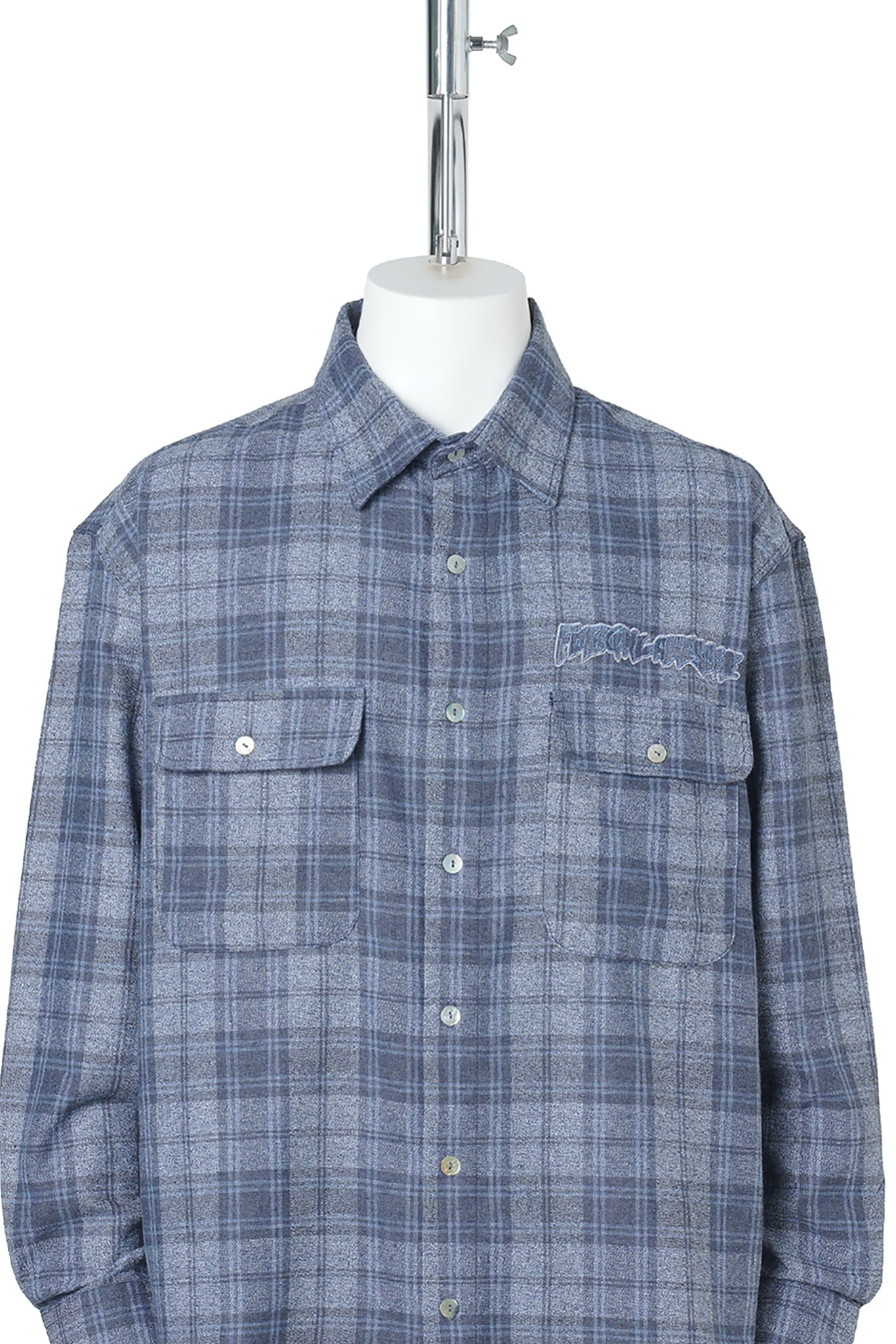 BRUCE'S FLANNEL SUMMER 26 / BLUE/NAVY