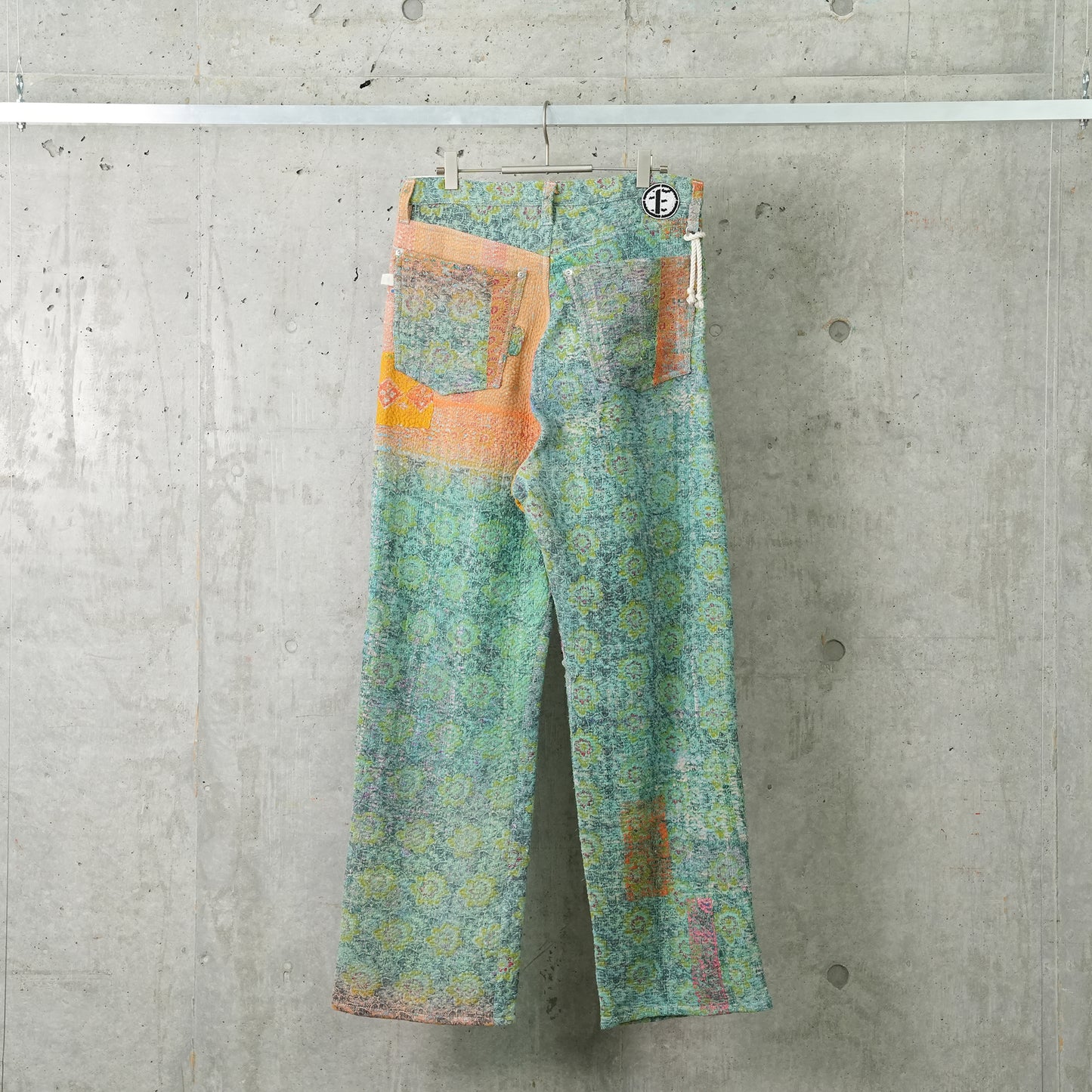 VINTAGE KANTHA QOILT PANTS / ASSORT