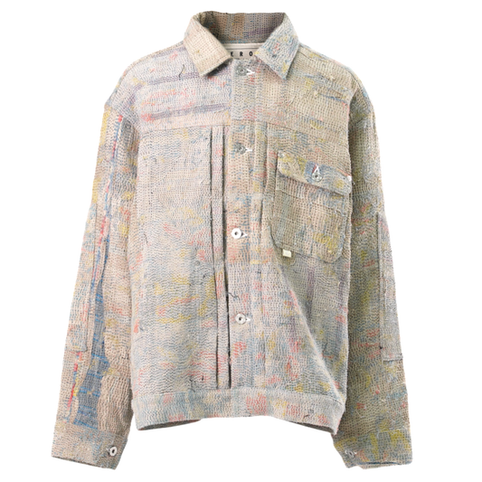 VINTAGE KANTHA QOILT TYPE-1F JACKET / ASSORT