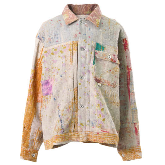 VINTAGE KANTHA QOILT TYPE-1F JACKET / ASSORT