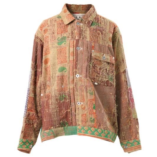 VINTAGE KANTHA QOILT TYPE-1F JACKET / ASSORT