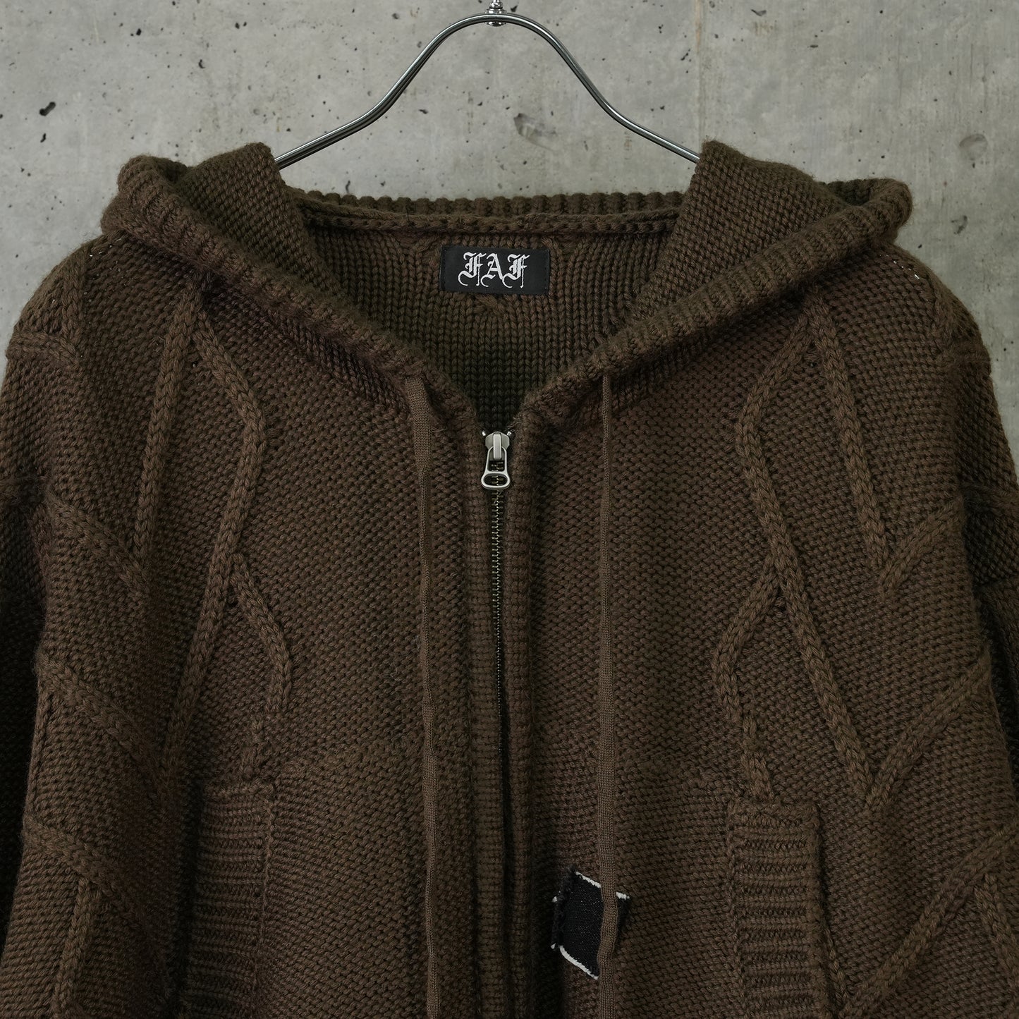 ACTIVE KNIT JACKET / CHARCOAL