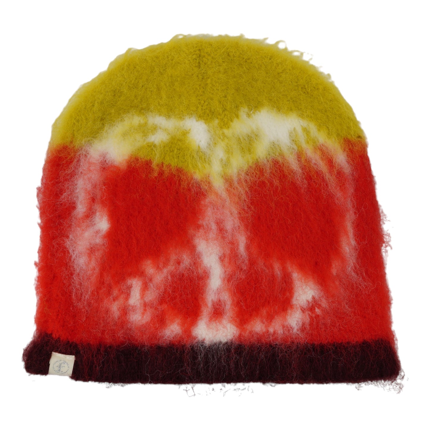 WORLD PEACE BEANIE / RED/YELLOW