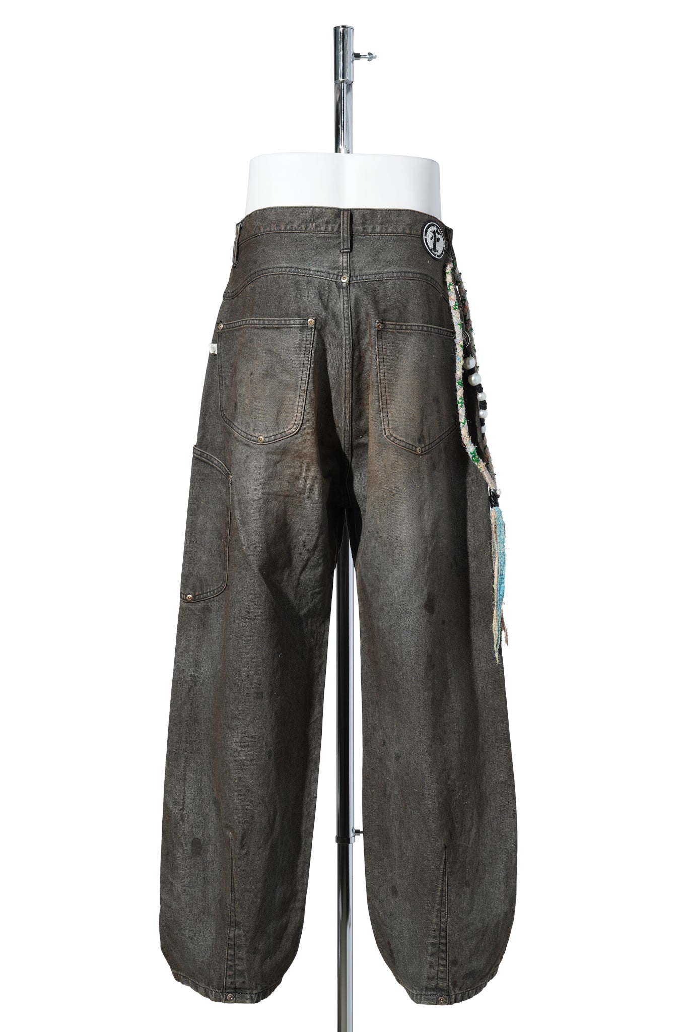 NEWCOMMUNE DIRT BAGGY DENIM / BLACK