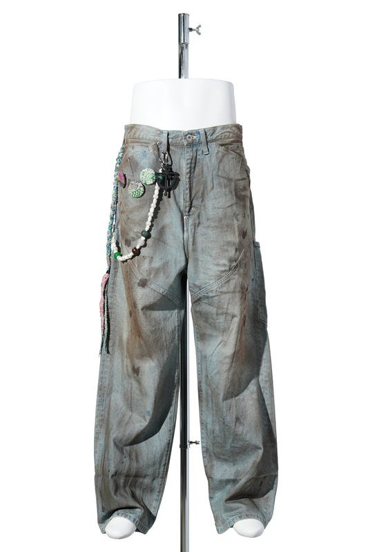 NEWCOMMUNE DIRT BAGGY DENIM / INDIGO