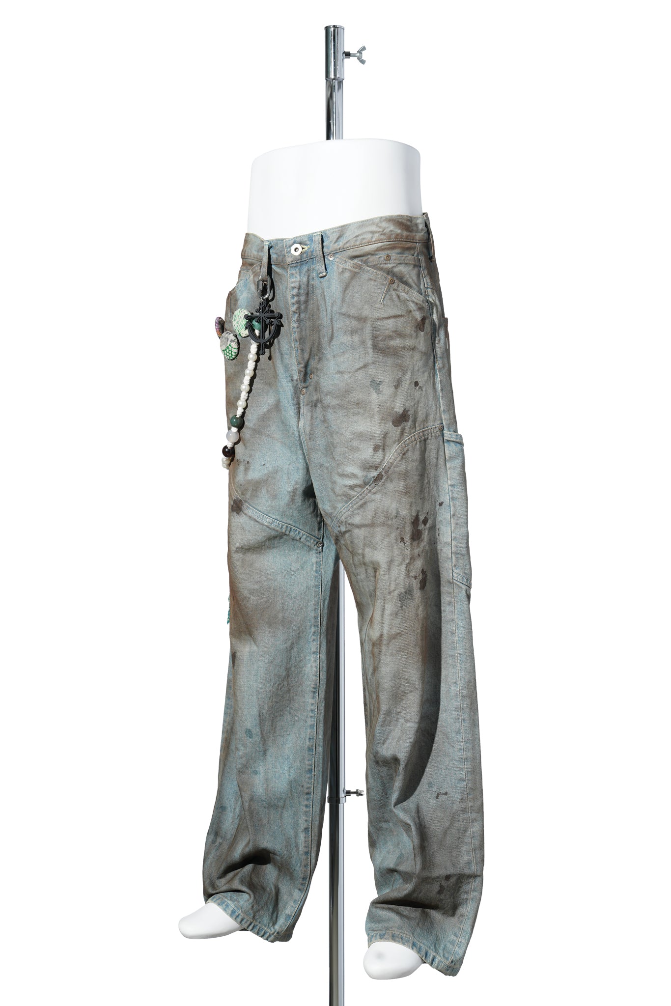 NEWCOMMUNE DIRT BAGGY DENIM / INDIGO