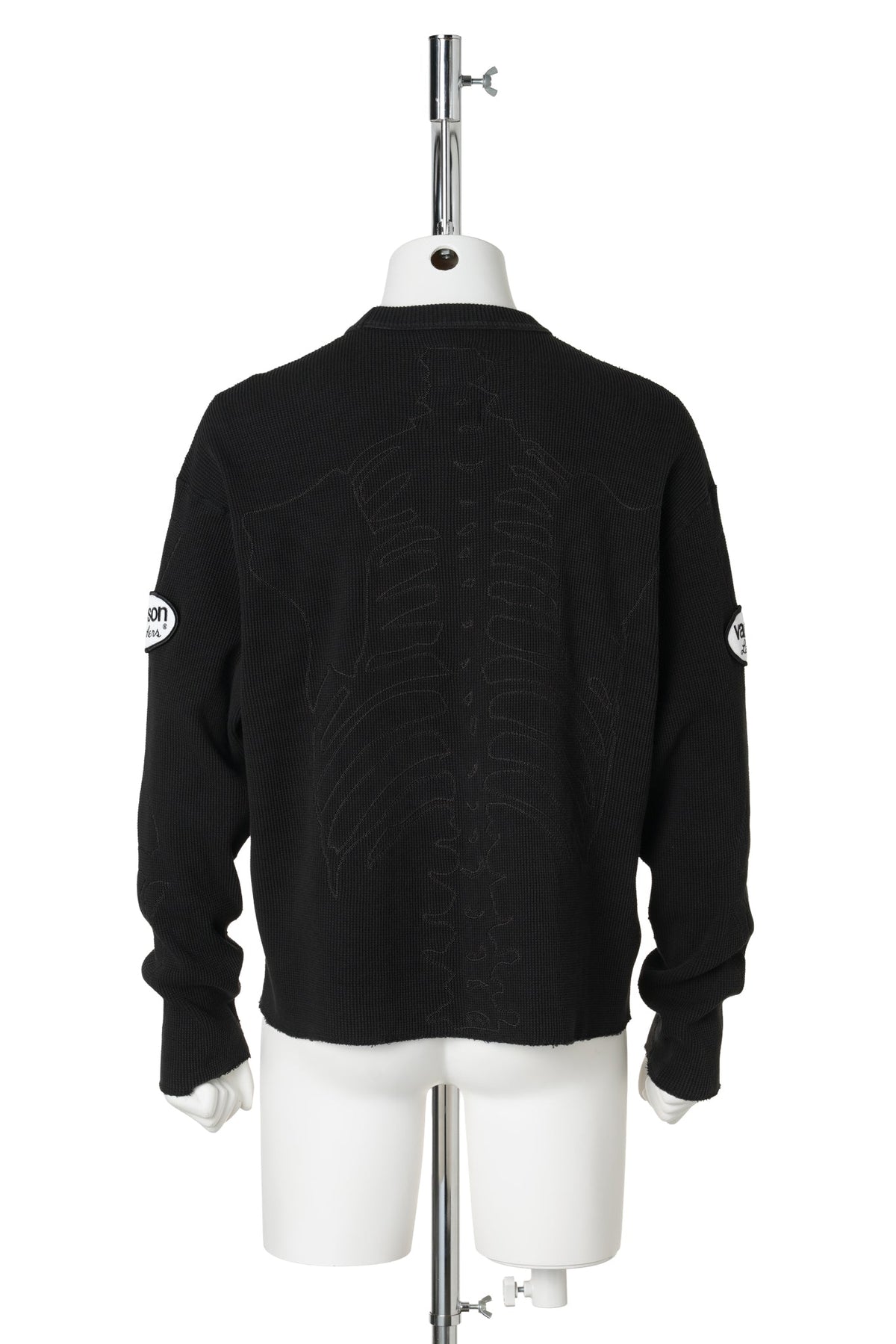 THERMAL BONE L/S SHIRTS / BLACK