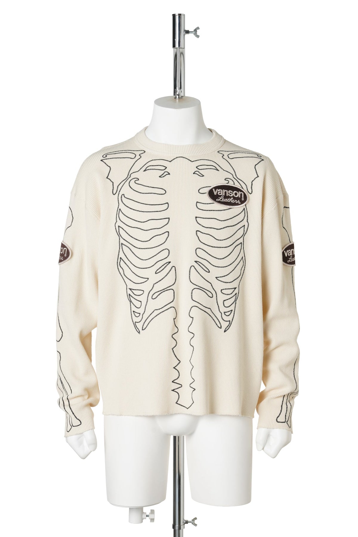 THERMAL BONE L/S SHIRTS / ECRU