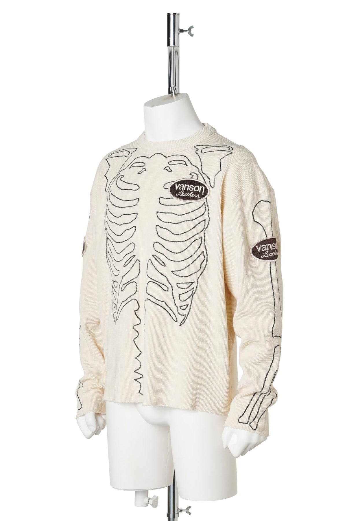 THERMAL BONE L/S SHIRTS / ECRU