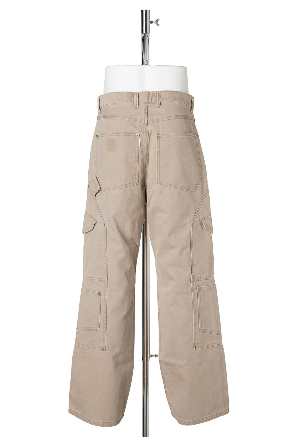 TRIPLE KNEE PAINTER PANTS / ECRU