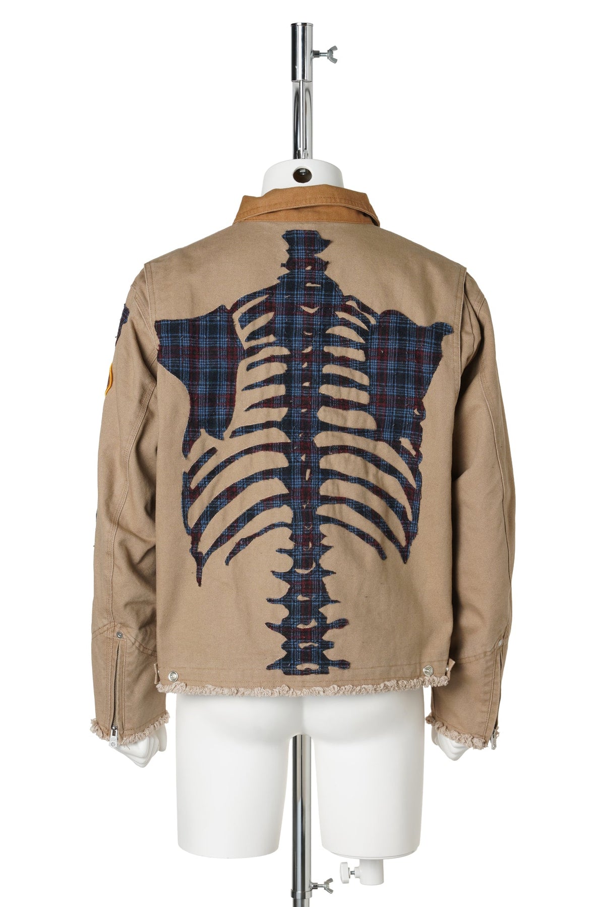 CANVAS BONE JACKET / BEIGE