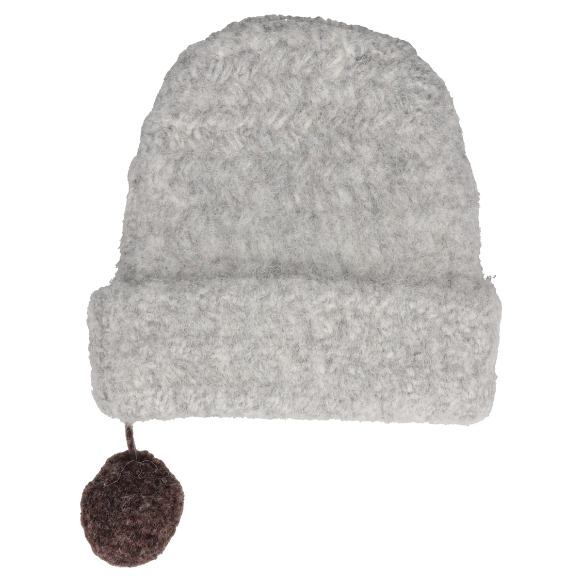 SAFETY PIN BEANIE / GRAY