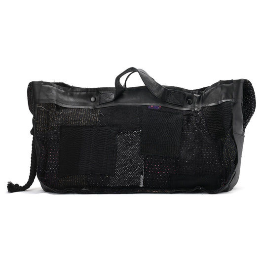 PATCHED KANTHA QUILT PB001 / BLACK
