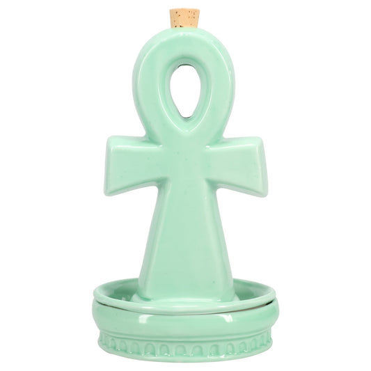 ANKH INCENSE HOLDER / L.GREEN