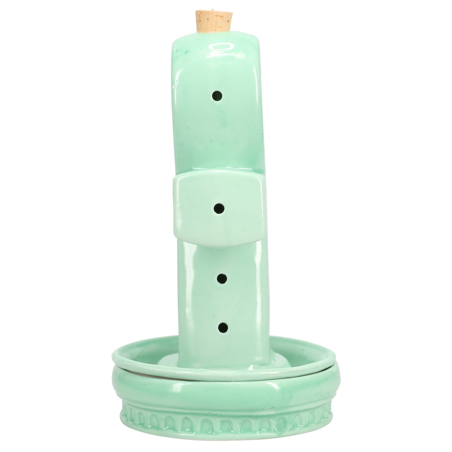 ANKH INCENSE HOLDER / L.GREEN