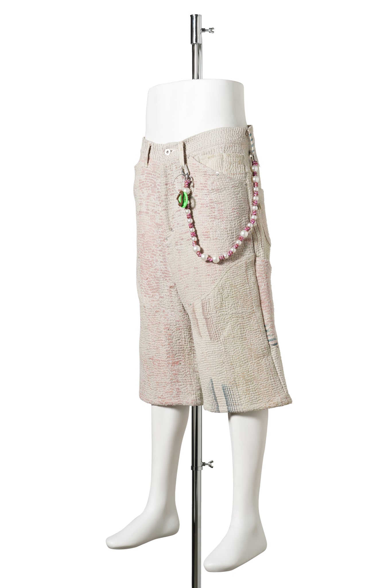 KANTHA QUILT BAGGY SHORTS / ASSORT