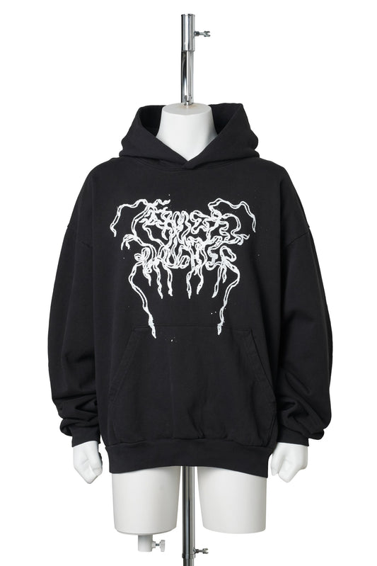 RIBBON LOGO HOODIE