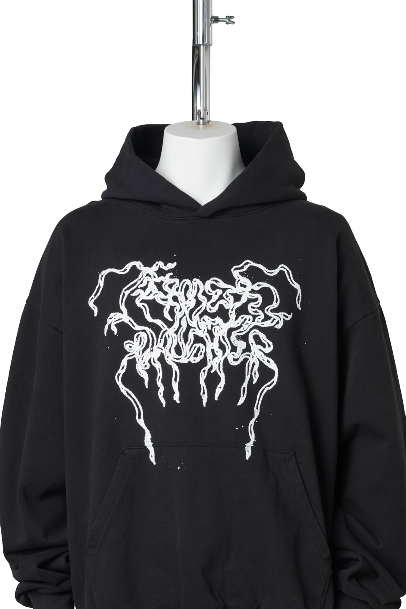 RIBBON LOGO HOODIE