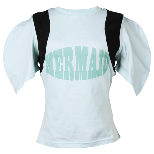 BACKPACK MERMAID T- SHIRT / MINT