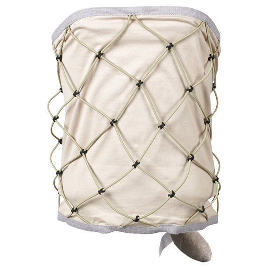 UTILITY NETTING TOP / BEIGE