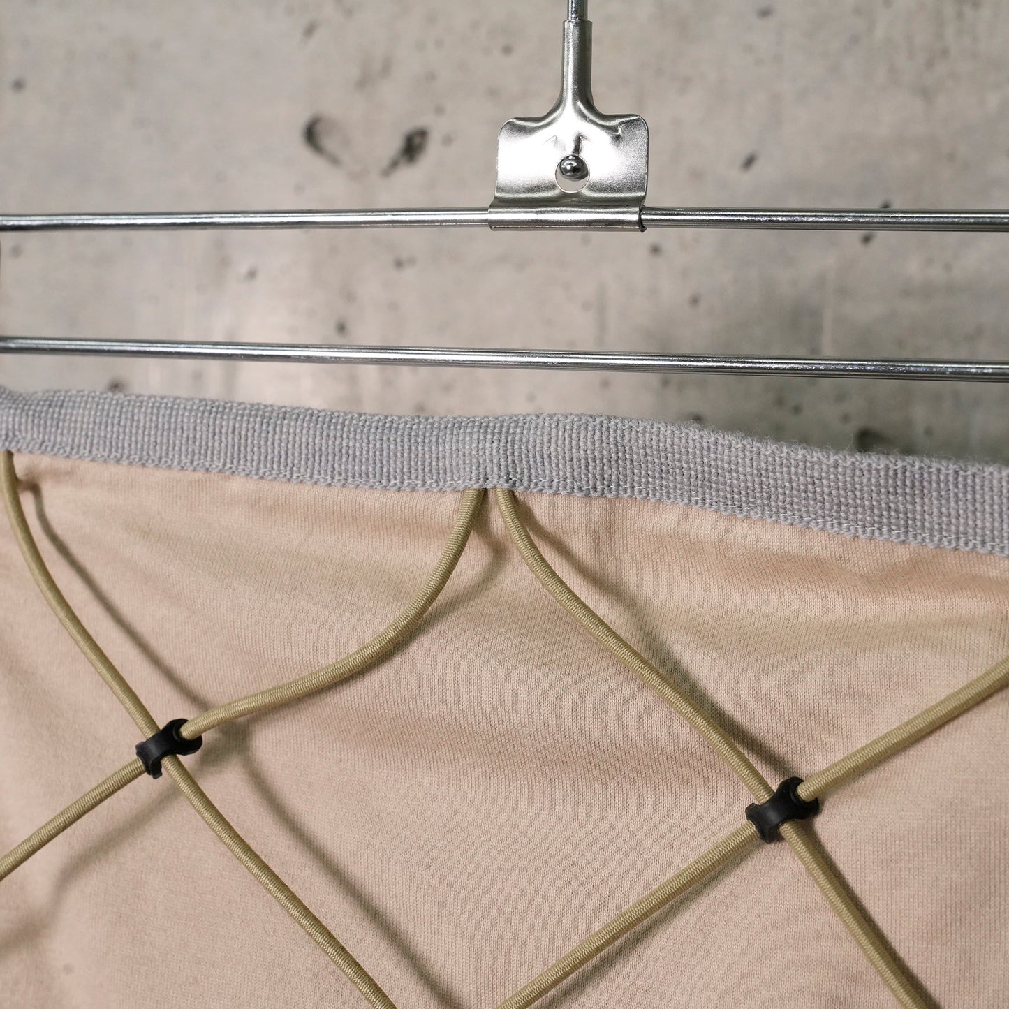 UTILITY NETTING TOP / BEIGE