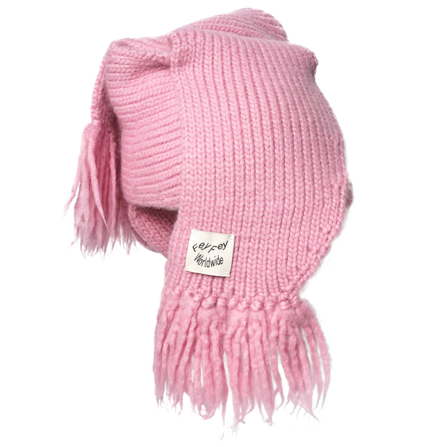 SCARF TALL HAT / PINK