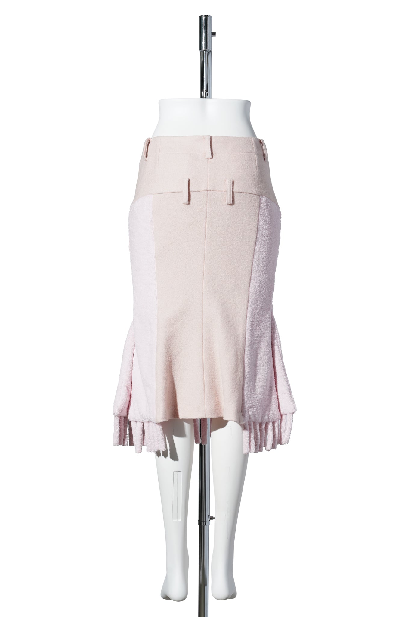 TOWEL SCARF SKIRT / PINK