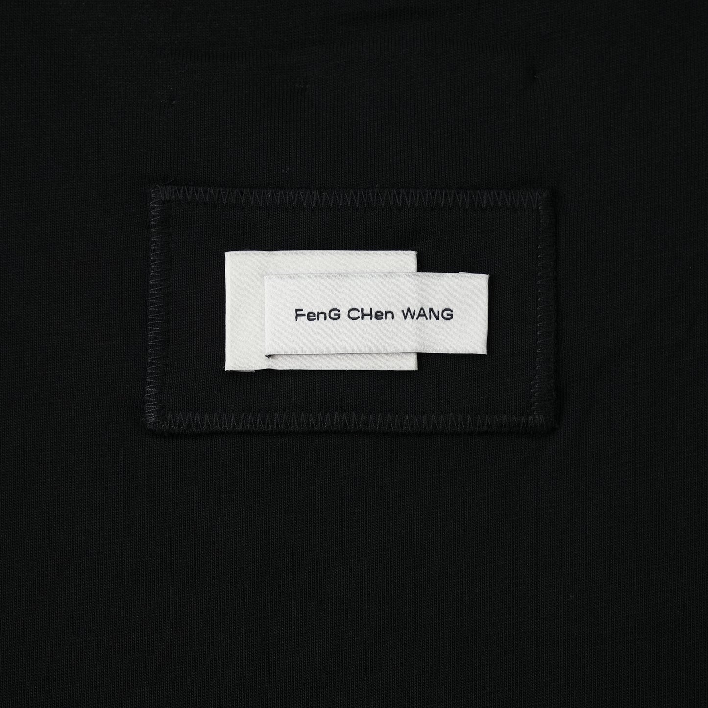 BLACK DECONSTRUCTED LONG-SLEEVE SHIRT / BLACK