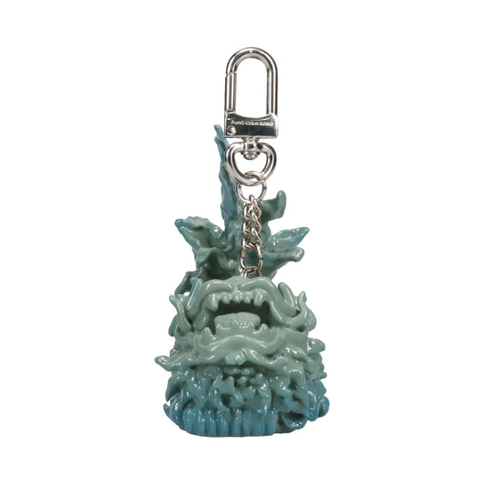 3D PRINTED MINI KEYRING / BLUE