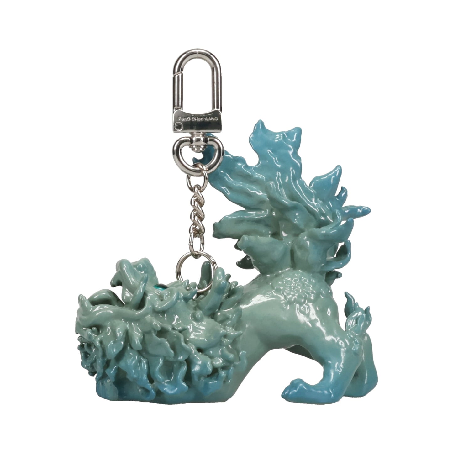 3D PRINTED MINI KEYRING / BLUE