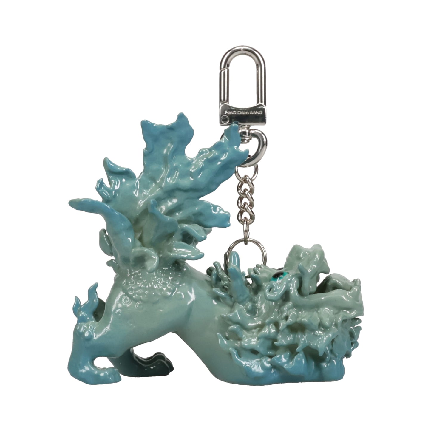 3D PRINTED MINI KEYRING / BLUE