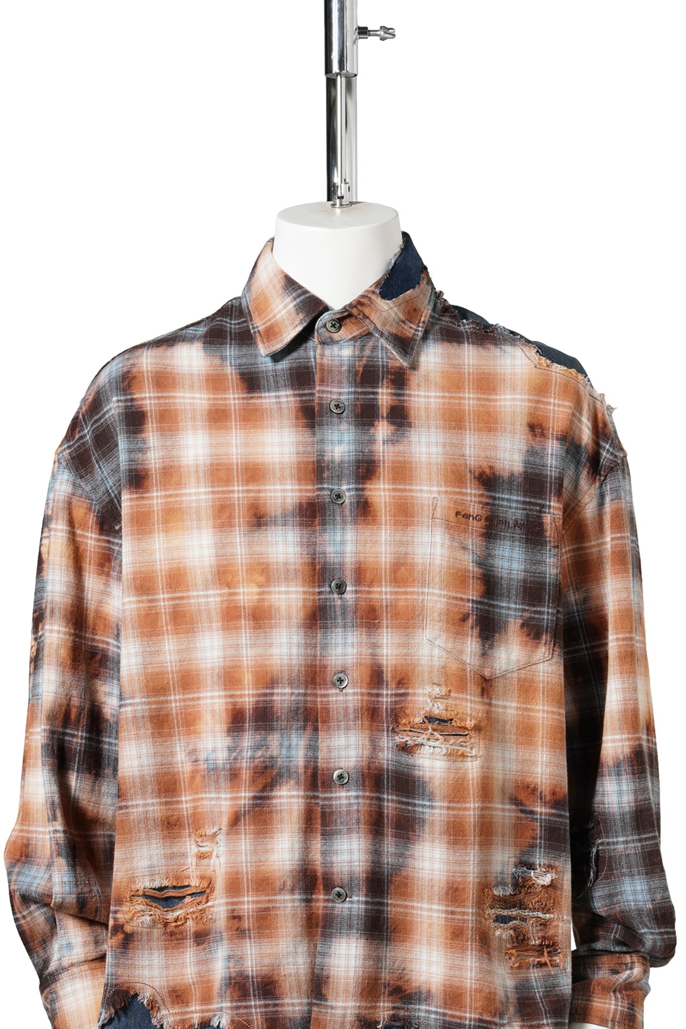 LONG SLEEVE SHIRT IN DECAYED CHECK / PINK/BLUE CHECK
