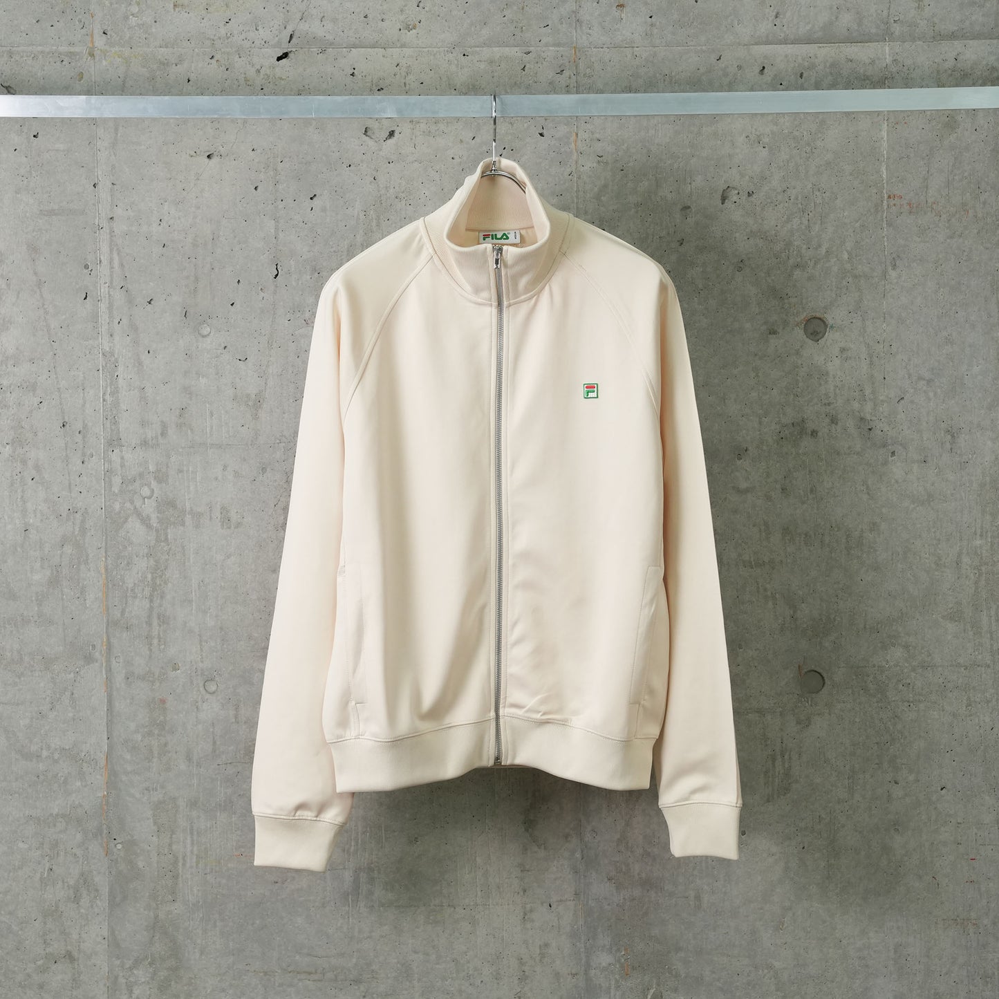 F+ ACE TRACK TOP / C001:IVORY