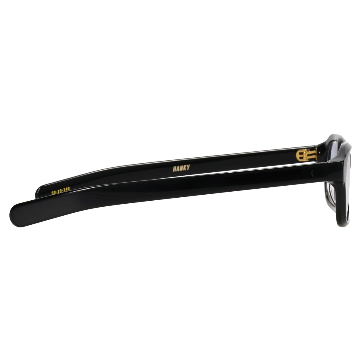 HANKY / SOLID BLACK/CLEAR LENS BLUE LIGHT